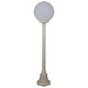 Siena 30cm Sphere Short Post - Beige Finish / E27 Siena 30cm Sphere Short Post - Beige Finish / E27